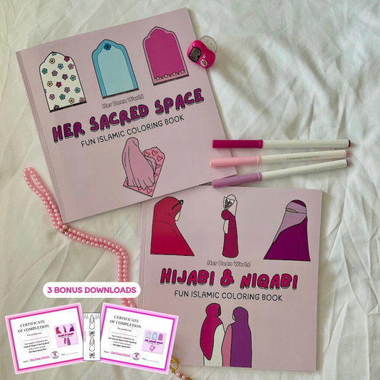 That Muslimah Coloring Set